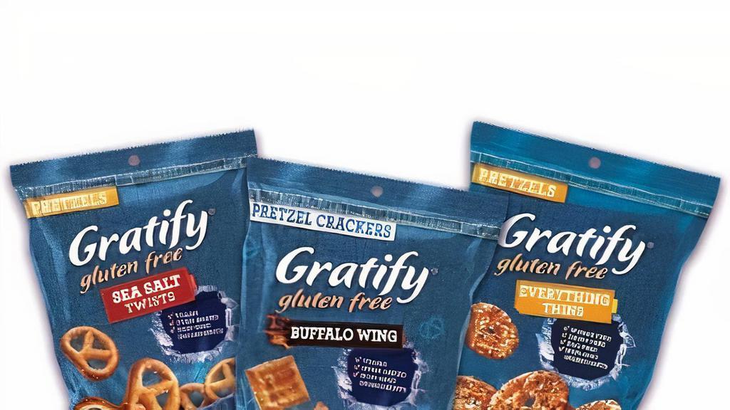Pretzels - Gratify Pretzels · Gluten free, dairy free, non GMO.