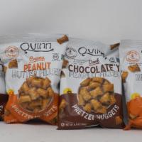 Pretzel - Quinn  Stuffed Pretzels & Chips · Gluten free non gmo