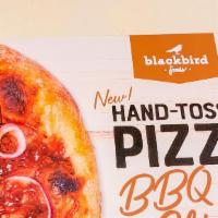 Pizza - Dairy Free Vegan Blackbird Hand Tossed Pizza · Dairy Free, Vegan Plant Based, NON GMO, Cholesterol Free, Kosher