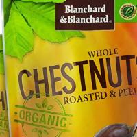 Blanchard - Organic Whole Chestnuts Roasted & Peeled - 5.29 Oz · 