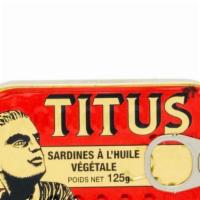 Titus Sardine · Sardine titus can