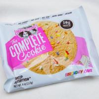 Lenny & Larry'S Complete Cookie · Vegan, no soy, nongmo, kosher 16 gm. protein, 8 gm. fiber.