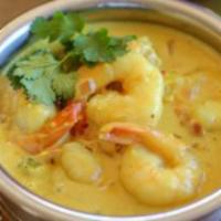Malabar Shrimp · Shrimp cooked with southern spices.
