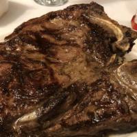 Porterhouse Steak / Bife De Porterhouse · Consuming raw or undercooked meat, fish, shellfish, or fresh shell eggs may increase your ri...