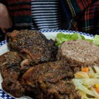 Jerk Chicken · A Jamaican delight. Spicy, delicious chicken baked with this unique combination of spices fr...