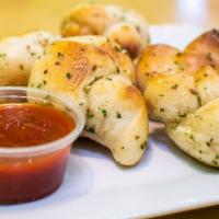 Garlic Knots  · 5 pcs. with marinara sauce