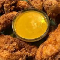 Chicken Tenders · includes choice of a side: apple sauce, french fries or garlic toast