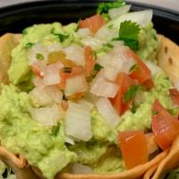 Guacamole · Gluten free. Authentic Mexican style guacamole made with fresh avocados and cilantro topped ...