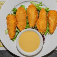 Chicken Fingers · Served with your choice of sauce.