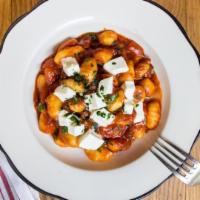 Gnocchi Sorrentina · Gnocchi, Tomato Sauce, Mozzarella, Basil
