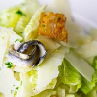 Cesare 	 · Caesar Salad, Parmesan Cheese, Anchovies, Garlic