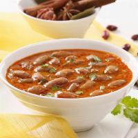 Rajma Masala · Red kidneys beans cooked in thick gravy with Indian whole spices. Come with Rice