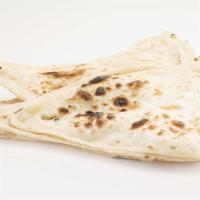 Plain Naan · Traditional Indian refined flour bread cooked in oven (tandoor).