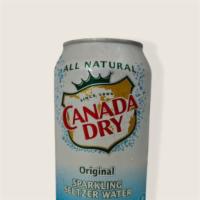 Canada Dry Sparkling Seltzer Water Can · 