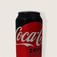 Zero Cocacola Can · Zero Sugar Coca Cola Soda