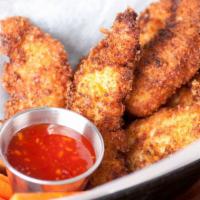 Hot Chicken Tenders · Delicious chicken tenders, tossed in High-heat hot sauce, and fried to perfection.