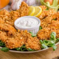 Lemon Pepper Chicken Tenders · Delicious chicken tenders, tossed in Lemon Pepper sauce, and fried to perfection.