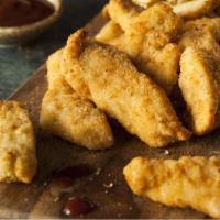Teriyaki Chicken Tenders · Delicious chicken tenders, tossed in Teriyaki sauce, and fried to perfection.