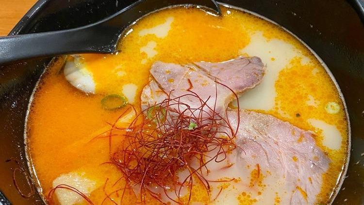 Spicy Tonkotsu Ramen/Udon · Can't change soup base.