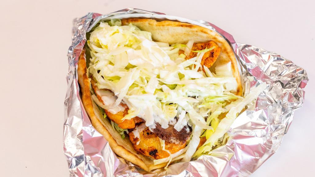 Gyro Chicken With Fries & Soda · 