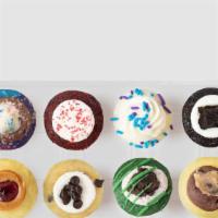 Baker'S Dozen 12-Pack · Taste all the cupcakes on our current seasonal menu in this bite-size sampler! Includes our ...
