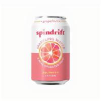 Spindrift - Grapefruit Sparkling Water · Real grapefruits, juiced and canned within weeks, alongside touches of orange & lemon to hig...