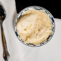 Rasmalai · Homemade cheese balls sweetened in milk and flavored with cardamon, garnished with rosewater...