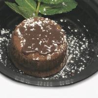 - Chocolate Salted Caramel Souffle · Moist chocolate cake with a heart of creamy salted caramel