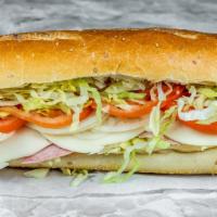 Italian Bird · Low sodium turkey, Genoa salami, cheese of your choice, lettuce, tomato, onions with Italian...