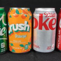 Can Of Soda 12Oz · Coke, Diet Coke, Pepsi, Diet Pepsi, Sprite, Fanta Orange, ETC. ...  Please specify the flavor