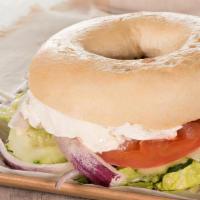 Cream Cheese Sandwich · The classic accompaniment to our classic bagels.