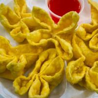 Crab Rangoon · 6 pieces with one sweet-sour sauce.