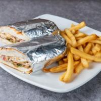 Sandwich De Pollo · Grilled chicken sandwich with French Fries