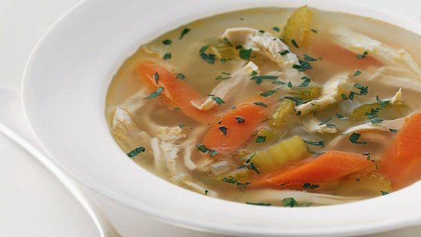 Ukha - Salmon Soup · Chunks of salmon in natural salmon broth with carrots, organic celery and fresh herbs.
