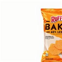 Baked Ruffles® Cheddar And Sour Cream (0 Cals) · SNACK A LITTLE SMARTER™ with Baked RUFFLES® Cheddar Sour Cream & Onion Potato Chips… It’s th...