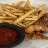 Chicken Fingers With Fries · 