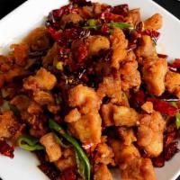 C02 Shan-Chen Spicy Chicken · C02 山城辣子鸡