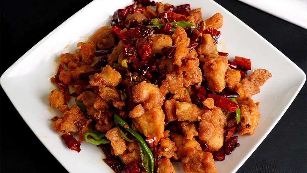 C02 Shan-Chen Spicy Chicken · C02 山城辣子鸡