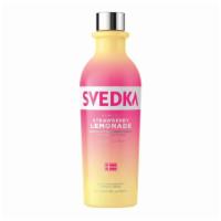 Svedka Vodka Strawberry Lemonade (375 Ml) · SVEDKA Strawberry Lemonade Flavored Vodka is a smooth and easy-drinking vodka infused with a...