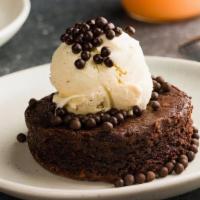 Chocolate Cake · Flourless Chocolate Cake (Gluten Free), Vanilla Ice Cream.