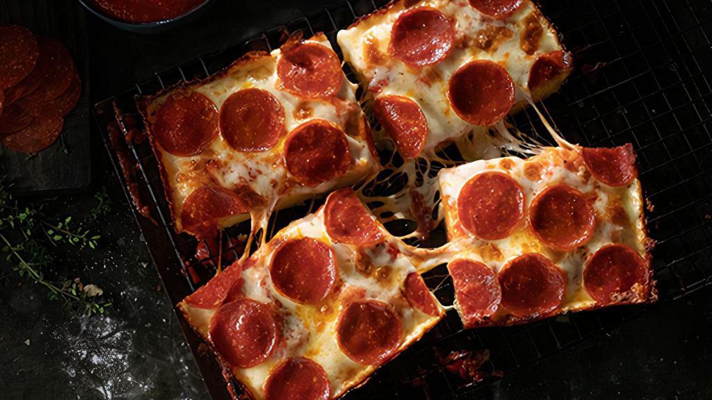4 Corner Pizza® · 4 pcs. A Jet's Exclusive! 8 Detroit-Style deep dish corner slices with premium mozzarella & your choice of toppings.