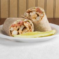 Wrap With Buffalo Grilled Chicken · With peppers and onions.