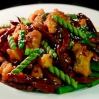 Chong Qing Spicy Diced Chicken (Szechuan Style) · Extra Spicy.