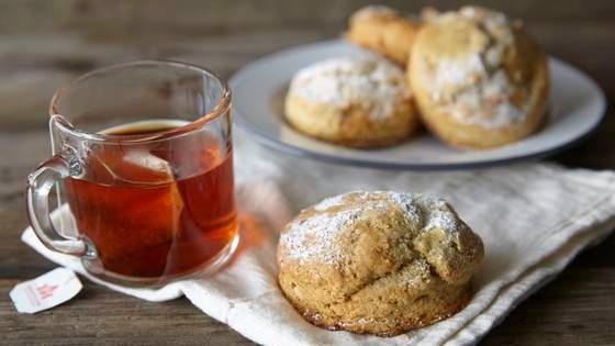 Gluten-Free Lemon Ginger Scone X 2 · Our gluten-free lemon ginger scone is sophisticated and bright; try it with a spoonful of clotted cream and a soothing cup of chamomile tea. Now in gluten-free! Pack includes two pieces.
Allergens: egg, milk, kosher dairy.