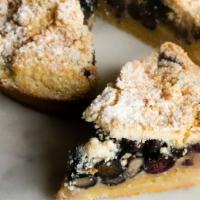 Gf Blueberry Crumb · Our scrumptious Blueberry Crumb Pie is the perfect marriage between a French tart crust and ...