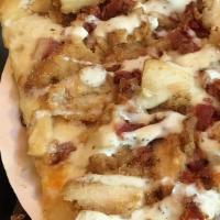 Slice Of Chicken Bacon & Ranch Pizza · 