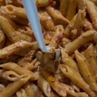 Penne Alla Vodka · With chicken is an additional.