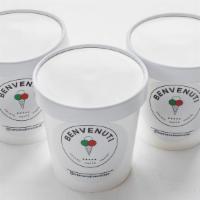 Party Kit (3 Pints) · 3 pints your choice plus cups, spoons & home made waffle wedges. Serves six-eight people.