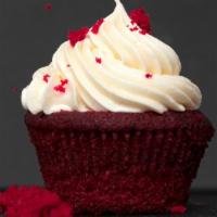 Red Velvet Cupcake · Classic red velvet cupcake.