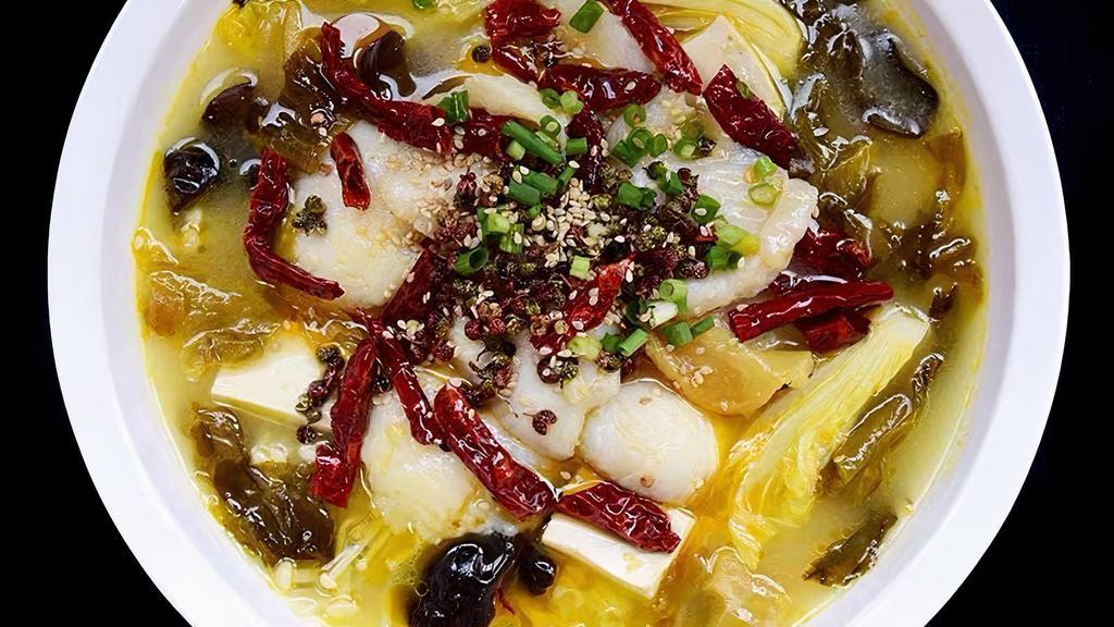 酸菜鱼  / Boiled Fish With Pickled Cabbage · Mild.